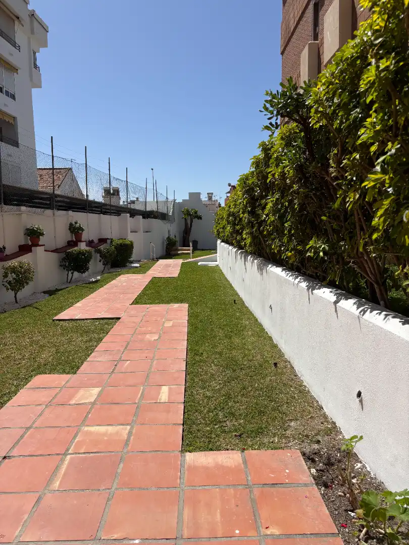 Garten von Wohnung zur Miete in Málaga mit Gemeinschaftspool