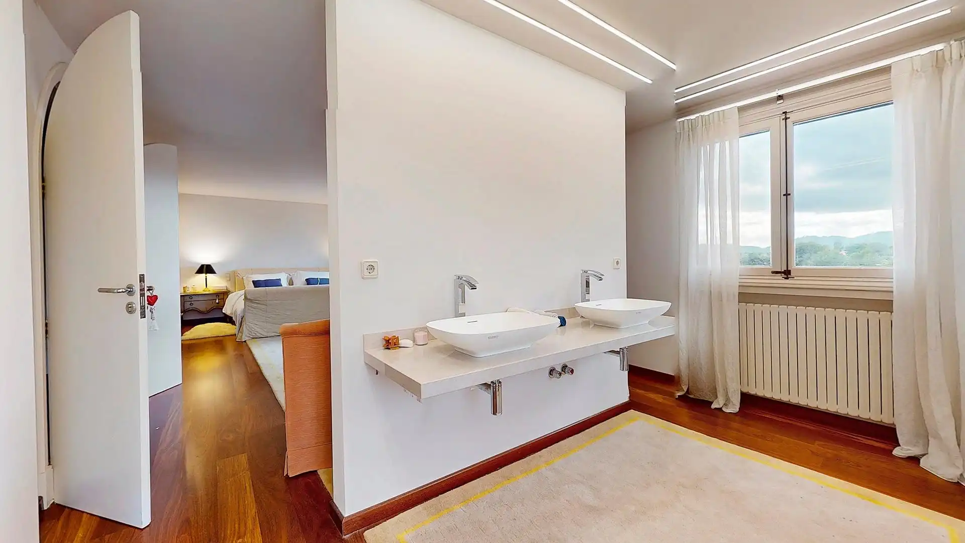 Baño de Finca rústica de alquiler en  Palma de Mallorca con Aire acondicionado, Calefacción y Jardín privado