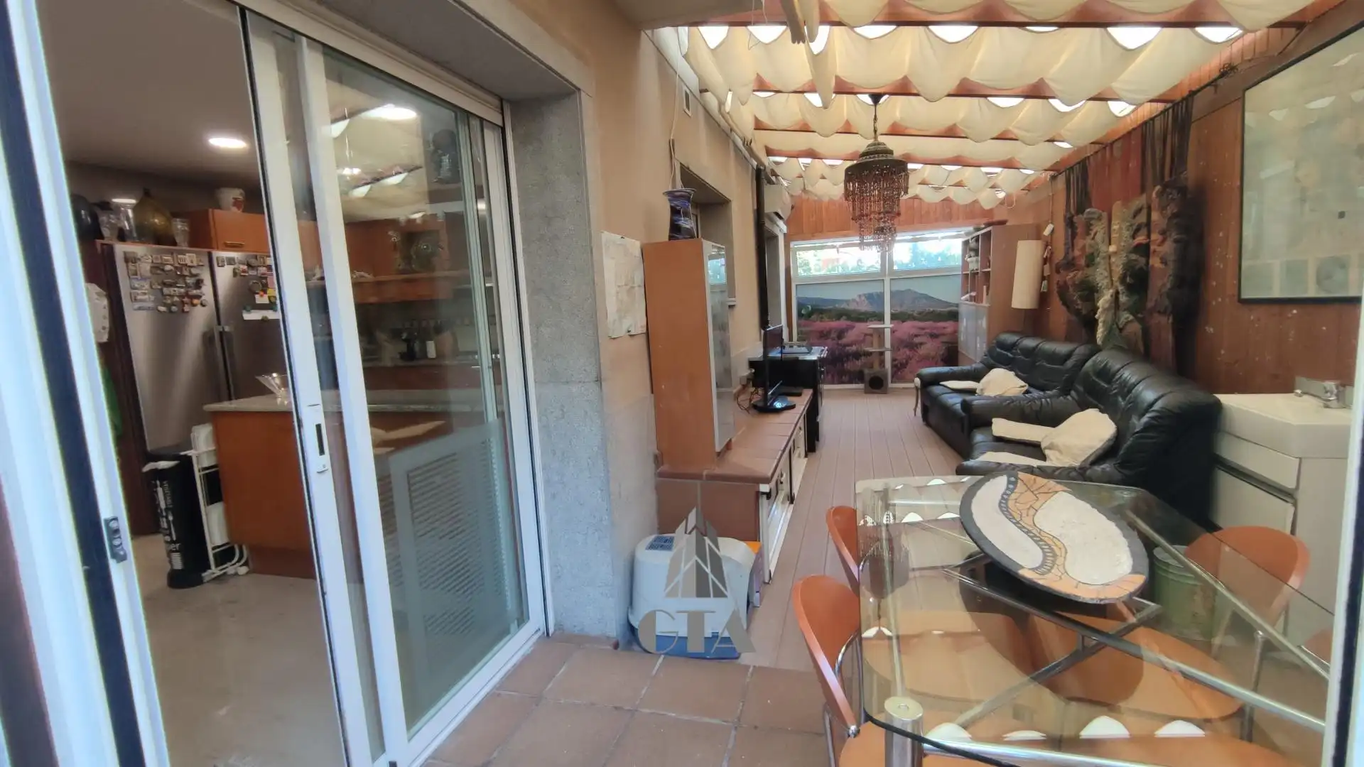 Terrace of Houses for sale in Sant Cugat del Vallès  with Heating, Private garden and Terrace