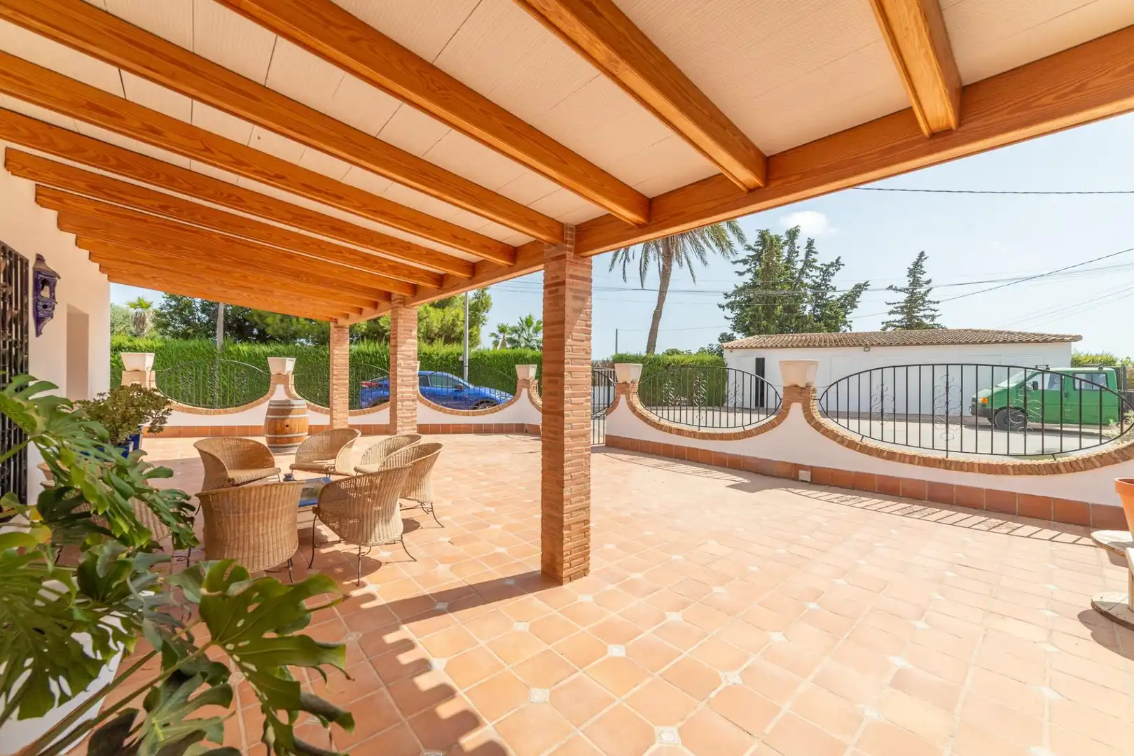 Terrassa de Casa o xalet en venda en San Javier amb Aire condicionat, Calefacció i Jardí privat