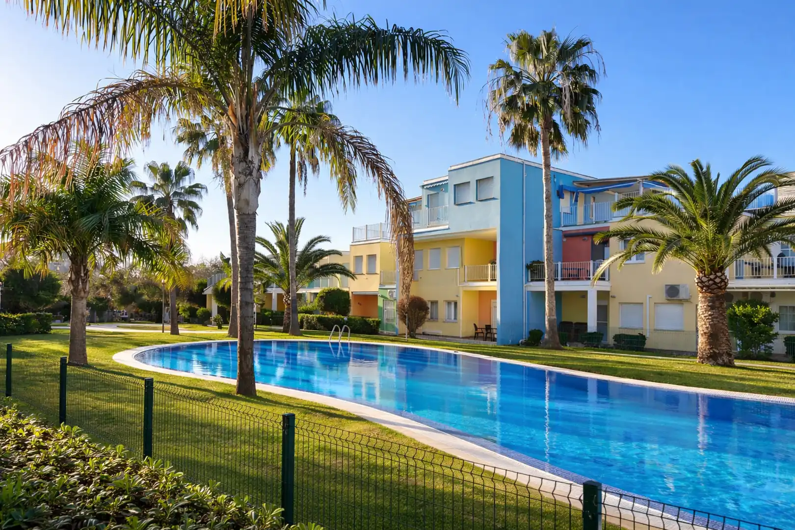 Piscina de Planta baja en venta en El Verger con Aire acondicionado, Calefacción y Amueblado