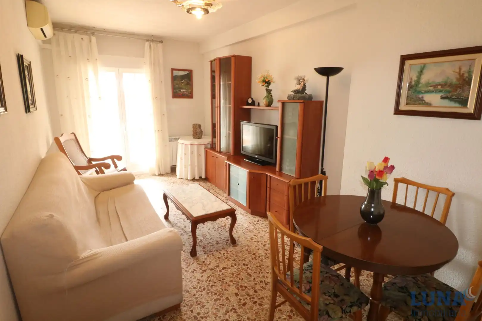 Sala de estar de Piso en venta en Getafe con Aire acondicionado, Calefacción y Terraza
