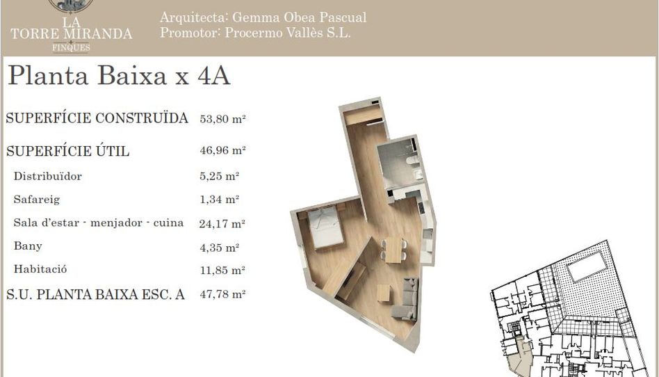 Foto 1 de Piso en venta en Carrer Montseny, 19, Llinars del Vallès, Barcelona