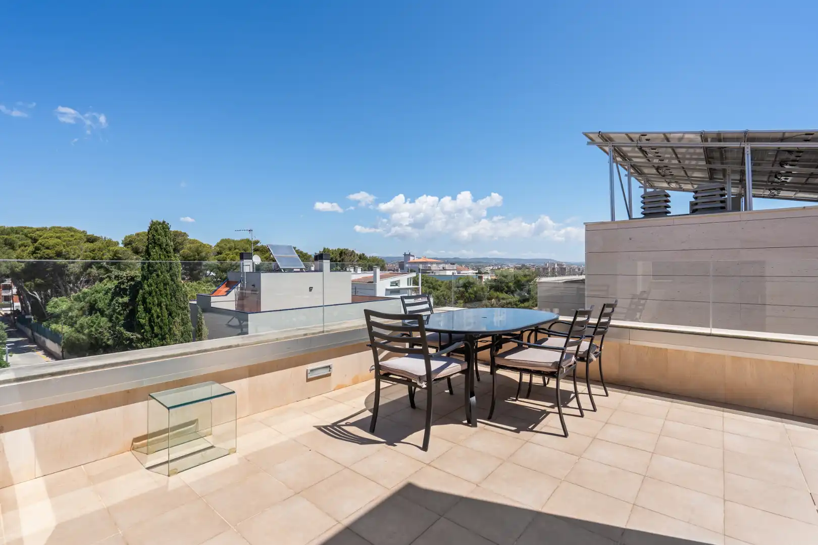Terraza de Casa adosada en venta en Torredembarra con Aire acondicionado, Calefacción y Parquet