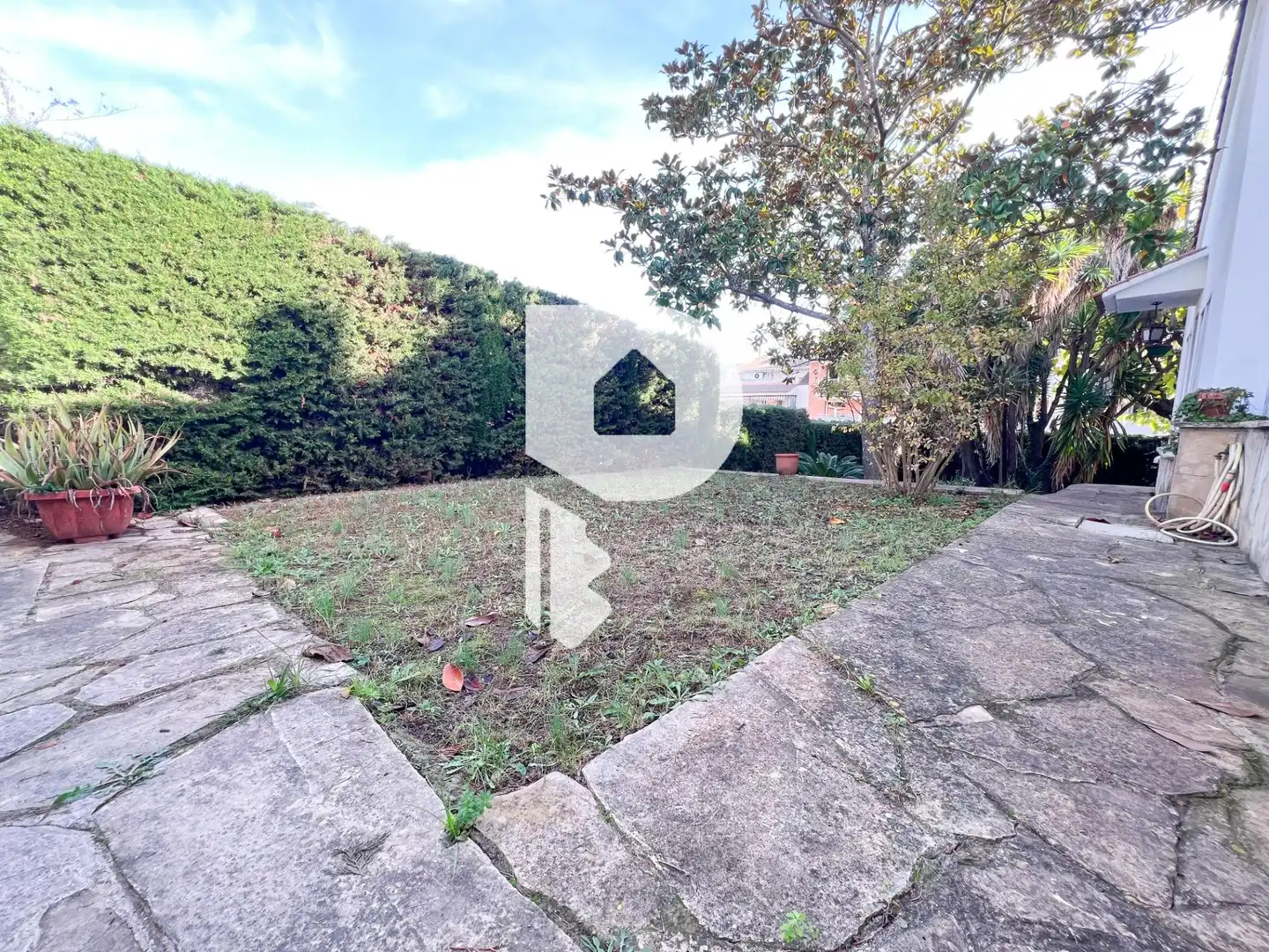 Jardí de Casa o xalet en venda en Vallirana amb Calefacció, Jardí privat i Terrassa
