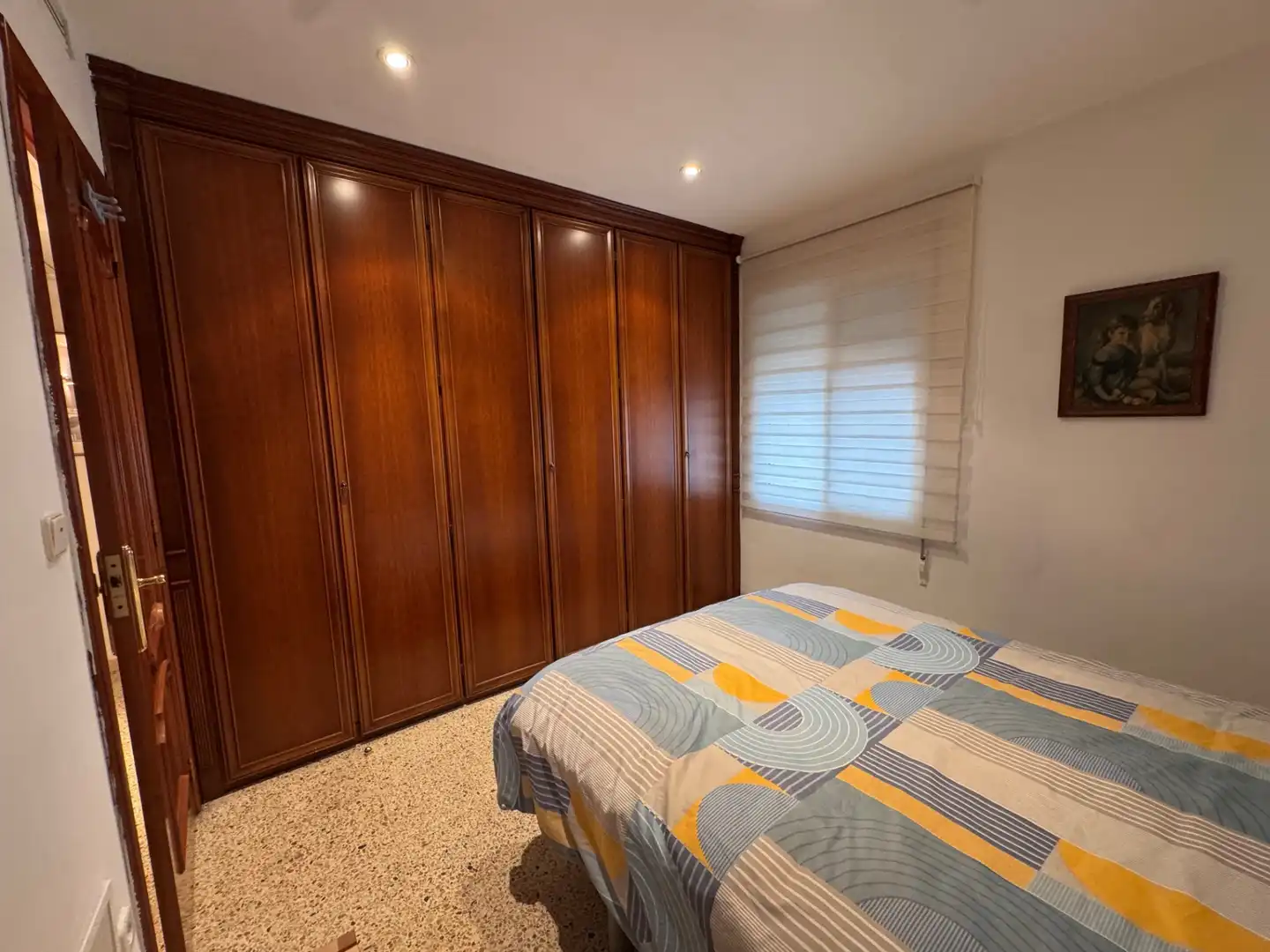 Schlafzimmer von Wohnung zum Verkauf in Valls mit Klimaanlage, Heizung und Möbliert