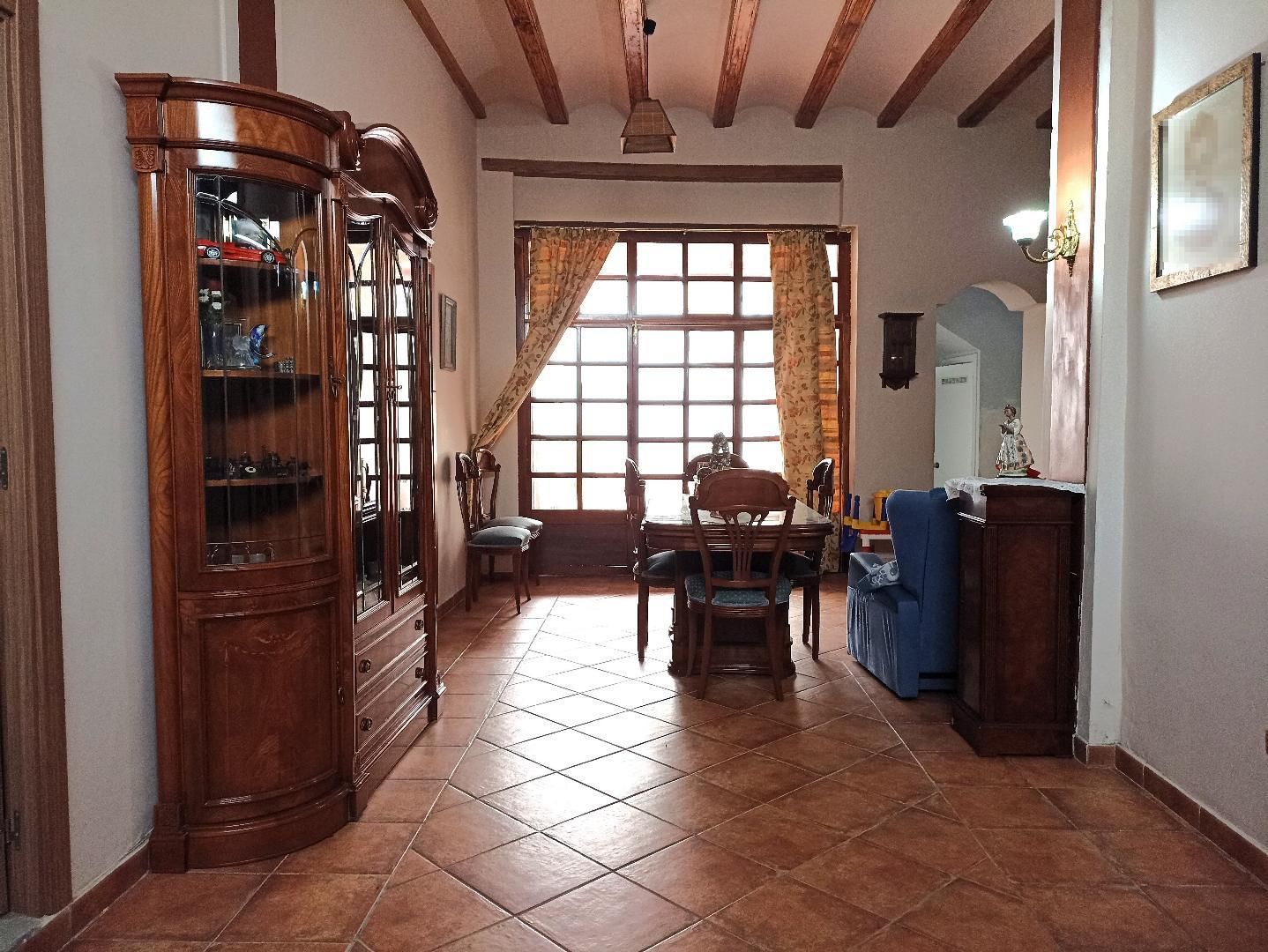 Dining room of Single-family semi-detached for sale in Cheste  with Terrace and Storage room