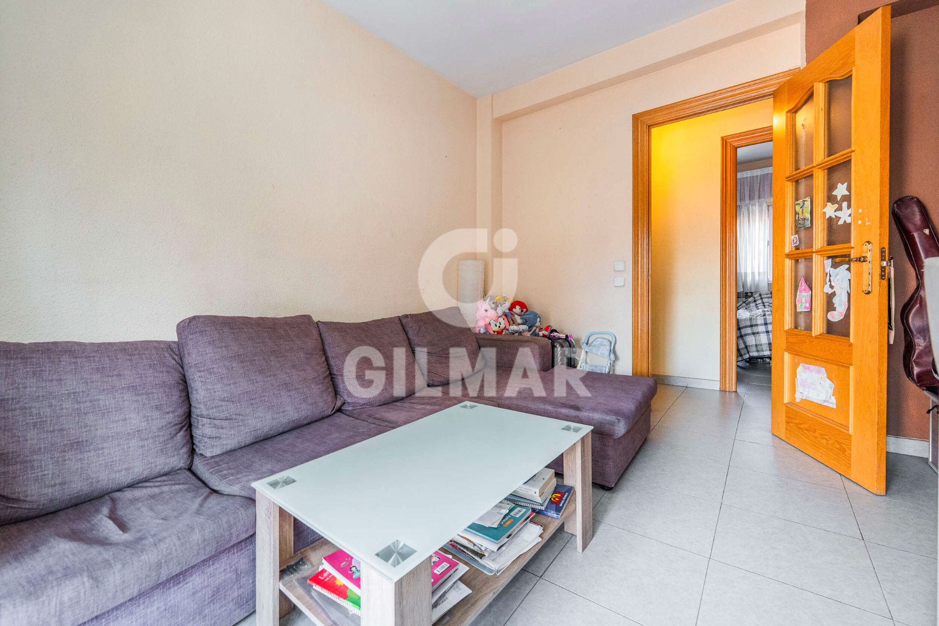 Bedroom of Flat for sale in  Madrid Capital  with Air Conditioner, Heating and Terrace