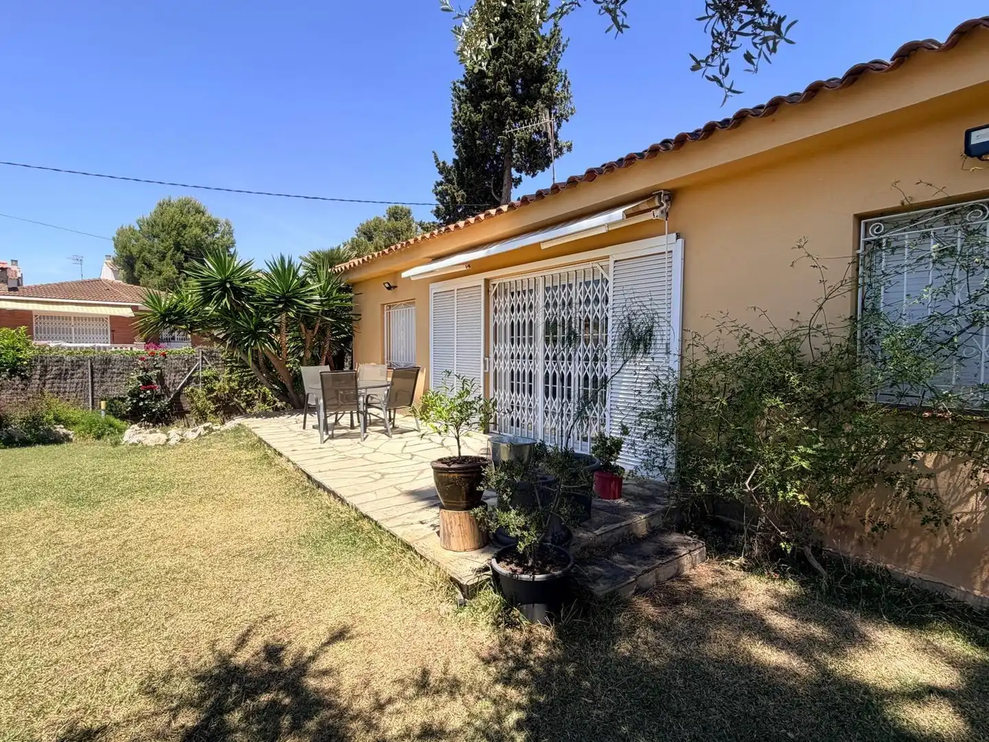 Jardí de Casa o xalet en venda en Cunit amb Calefacció, Jardí privat i Piscina