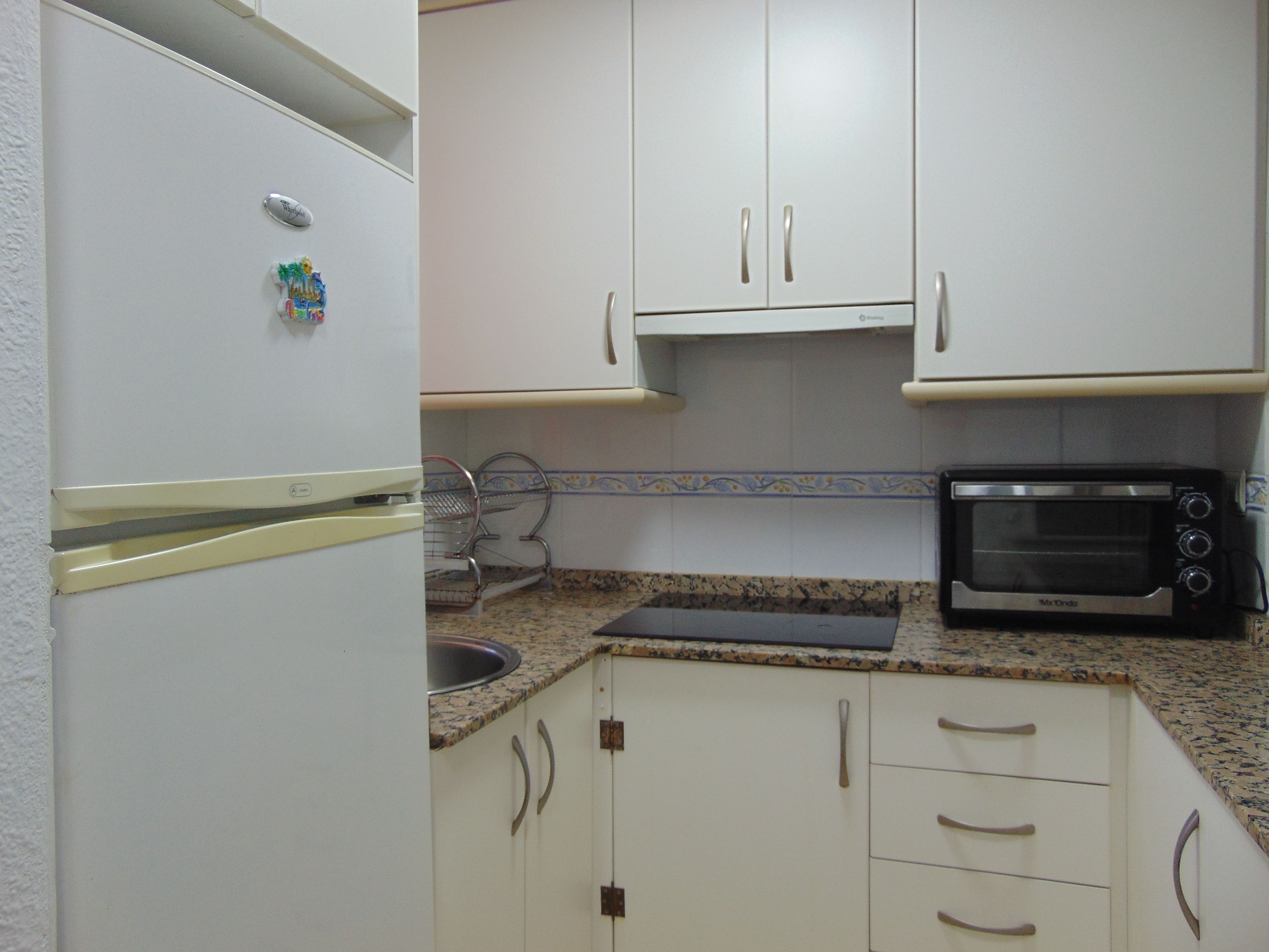 Kitchen of Apartment for sale in Benidorm  with Swimming Pool, Furnished and Community pool