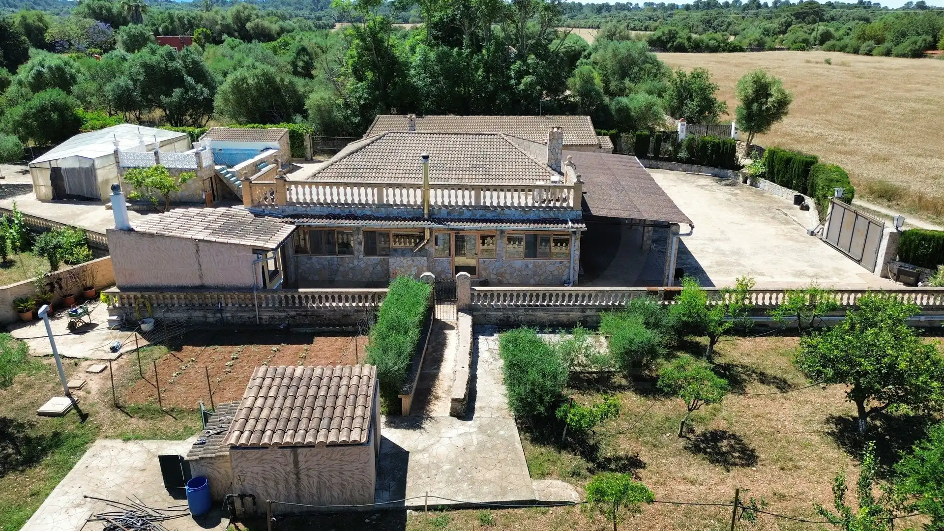 Jardí de Casa o xalet en venda en Santa Eugènia amb Aire condicionat, Calefacció i Terrassa