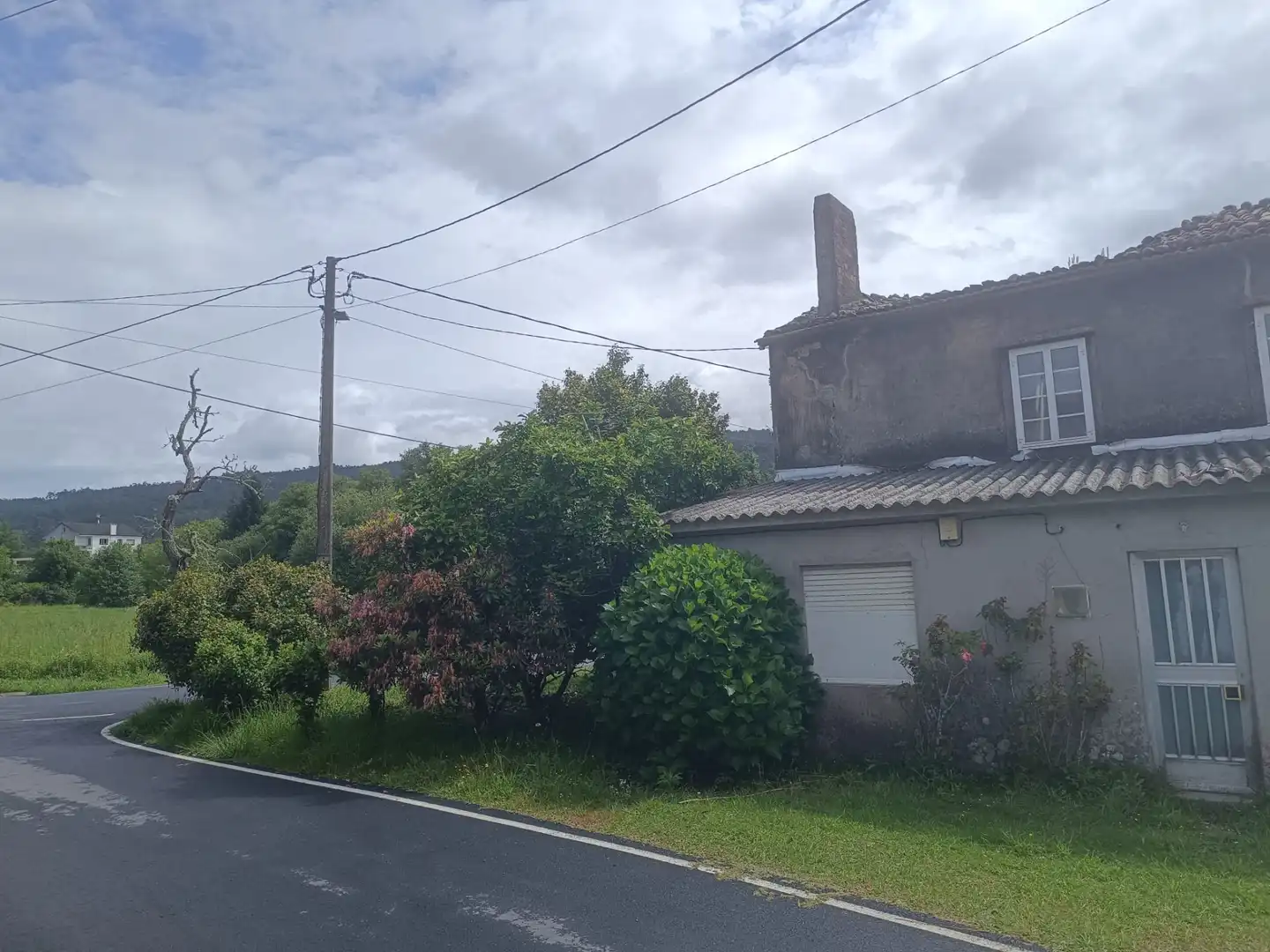 Exterior view of Houses for sale in Outes, A Coruña