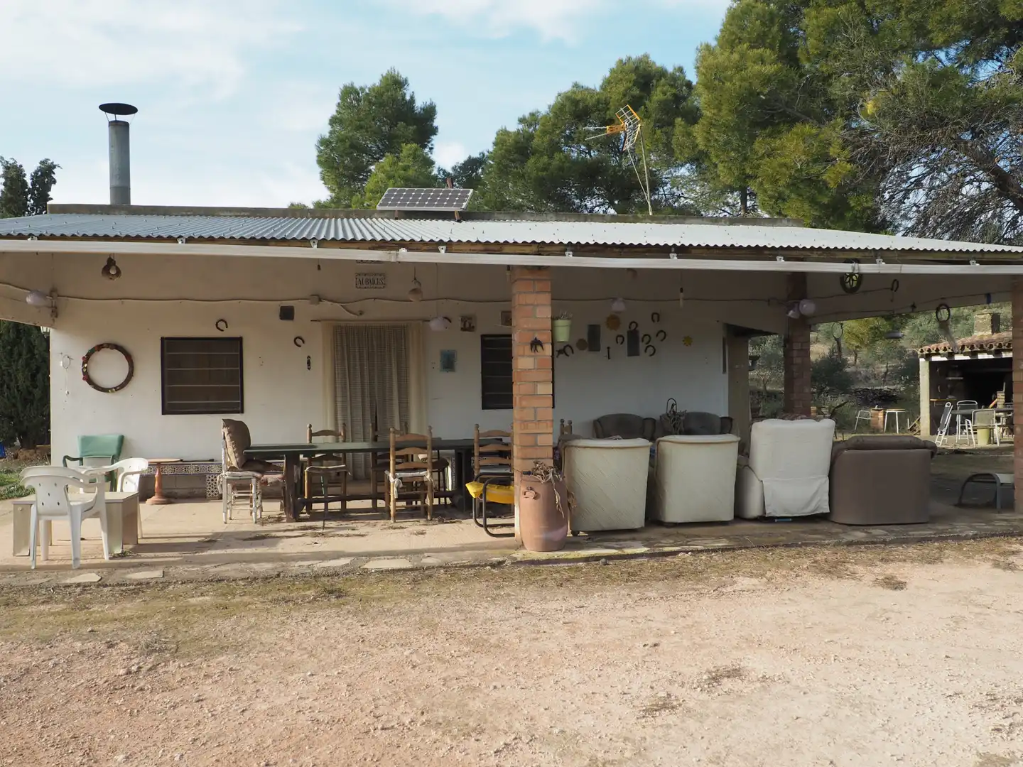 Vista exterior de Terreno en venta en Flix