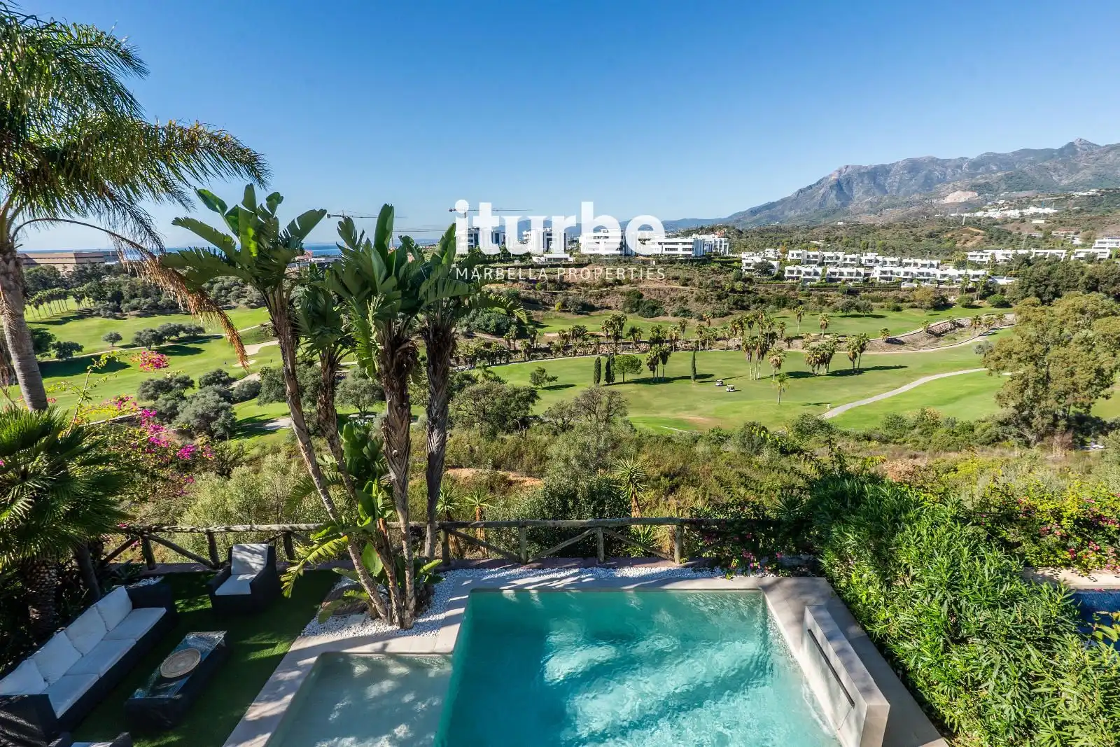 Garden of Houses for rent in Marbella  with Air Conditioner, Heating and Private garden