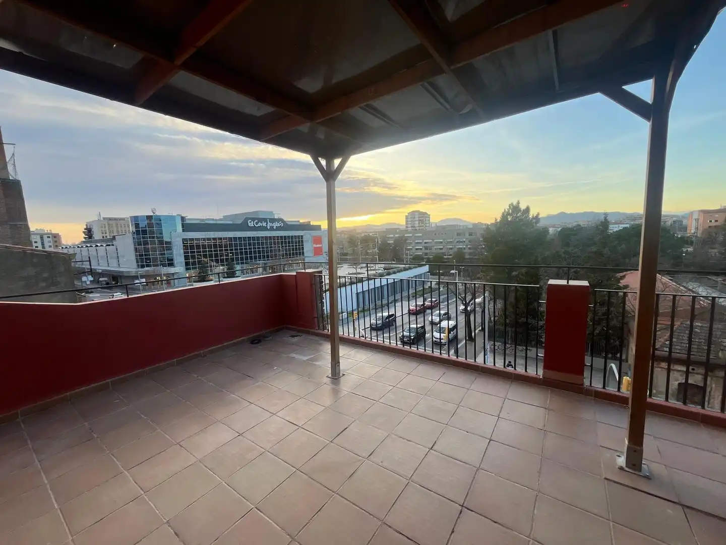 Terraza de Piso de alquiler en Girona con Terraza