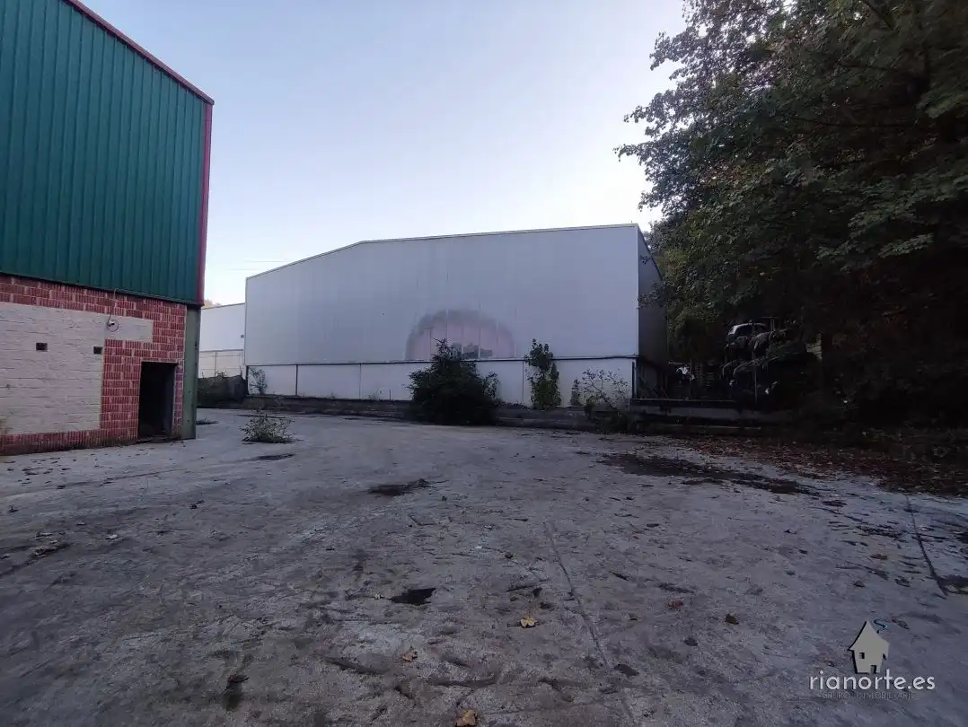 Exterior view of Industrial buildings for sale in Langreo