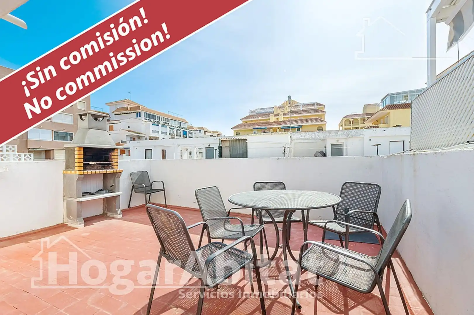 Terrassa de Casa adosada en venda en Torrevieja amb Aire condicionat, Calefacció i Jardí privat