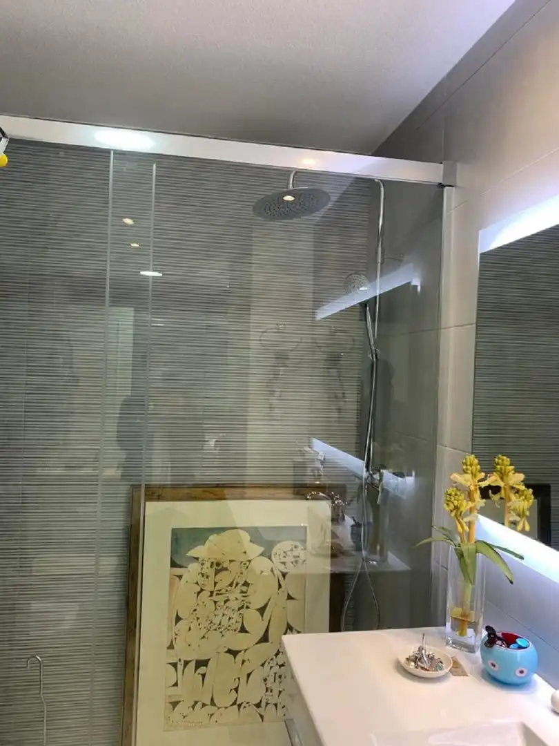 Badezimmer von Wohnung zum Verkauf in Murcia mit Klimaanlage und Abstellraum