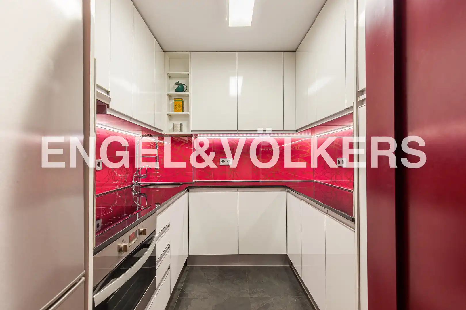 Cocina de Piso de alquiler en Madrid con Aire acondicionado, Calefacción y Parquet