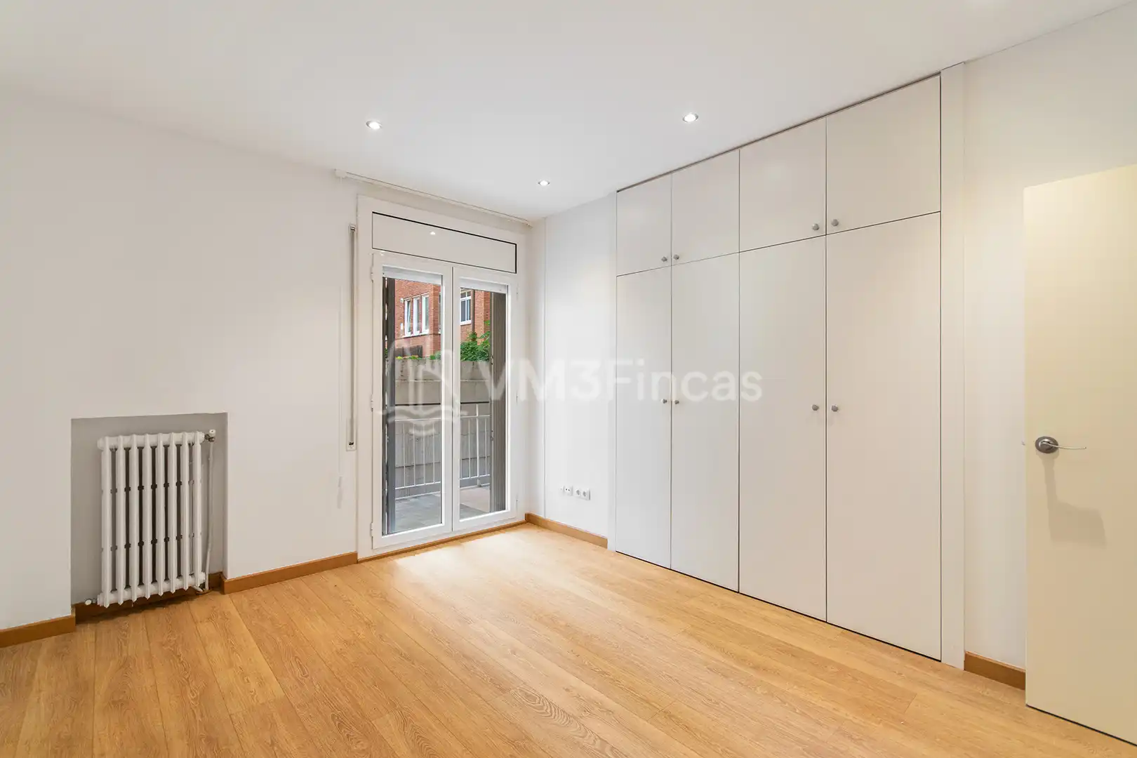 Schlafzimmer von Wohnung zur Miete in Barcelona mit Klimaanlage, Heizung und Parkett