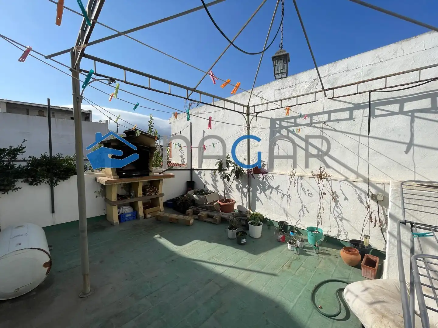 Exterior view of Houses for sale in La Línea de la Concepción  with Air Conditioner, Terrace and Furnished