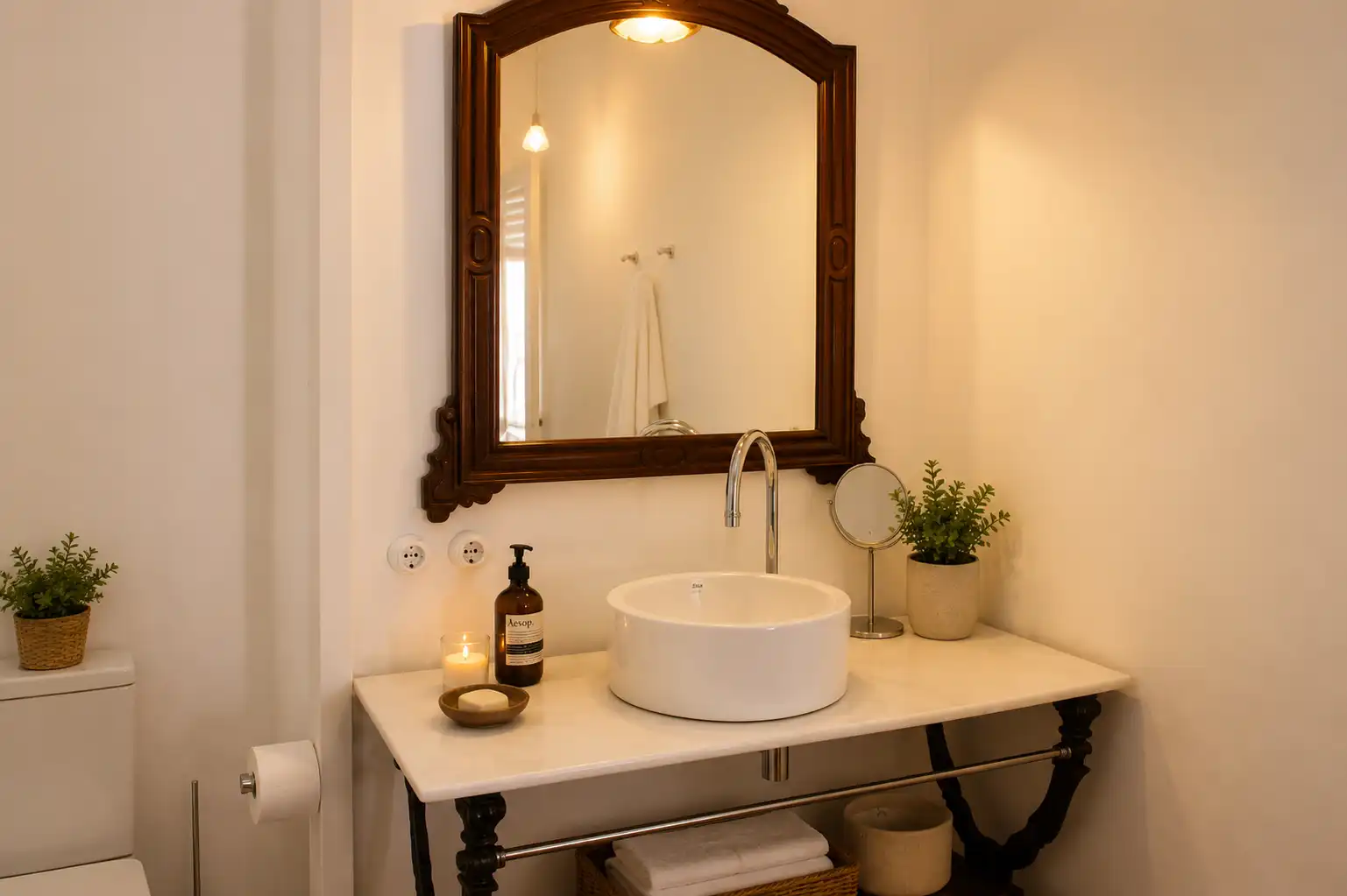 Baño de Loft de alquiler en Palamós con Calefacción, Amueblado y Lavadora