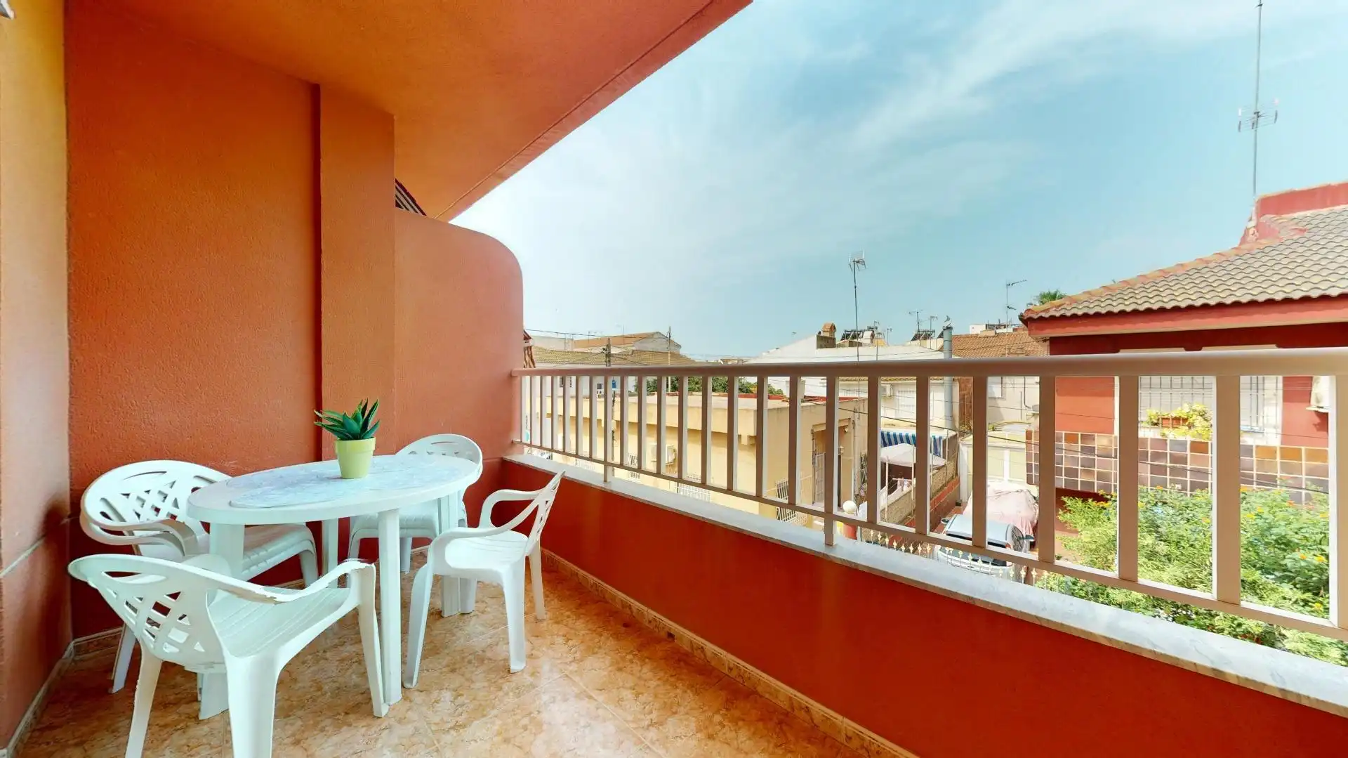 Terraza de Apartamento en venta en San Pedro del Pinatar con Terraza, Amueblado y Balcón