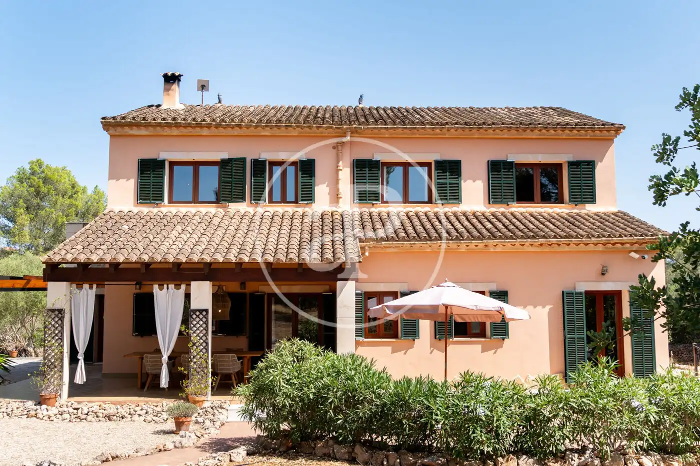Exterior view of Houses for sale in Algaida  with Air Conditioner, Heating and Private garden