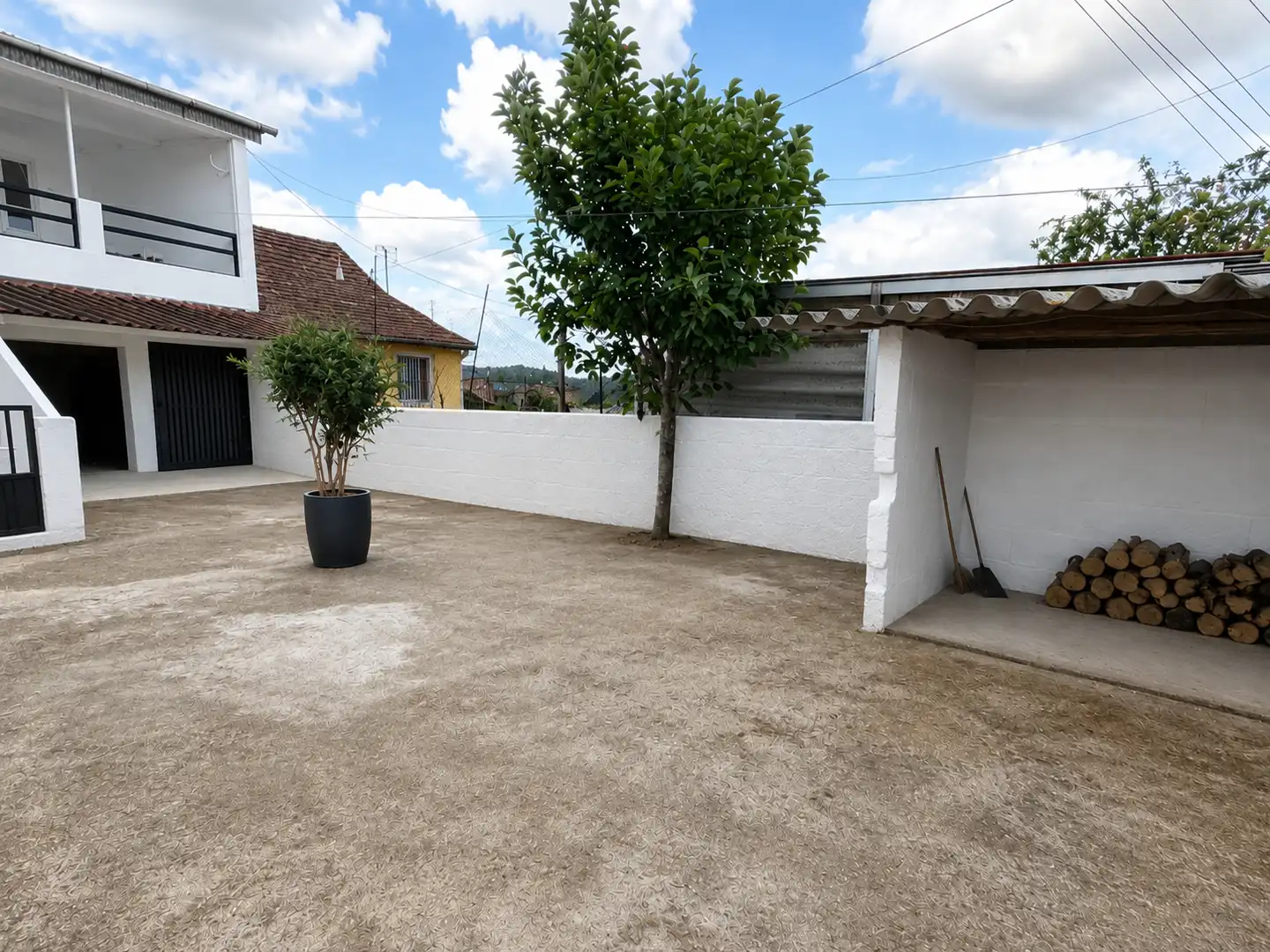 Terraza de Casa adosada en venta en Ponteareas con Calefacción, Terraza y Horno