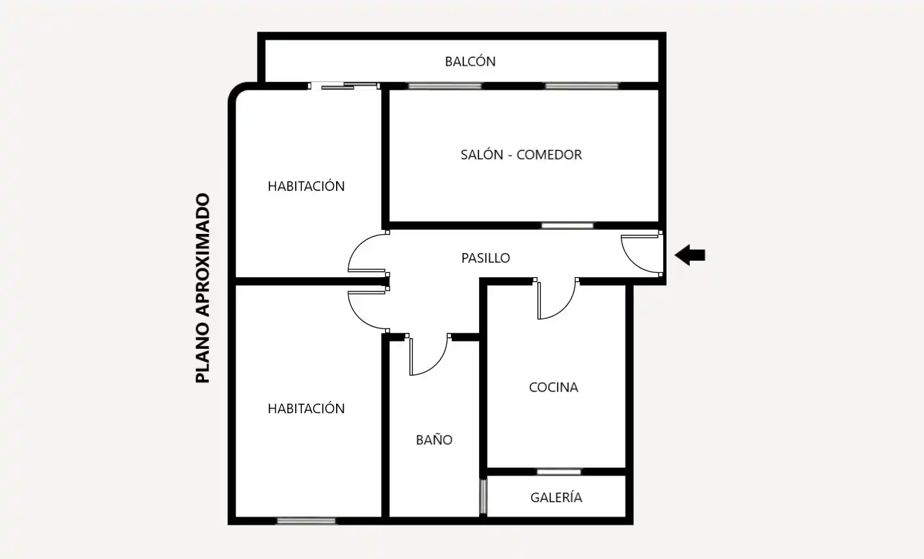 Piso en venta en Barcelona con Aire acondicionado, Calefacción y Balcón