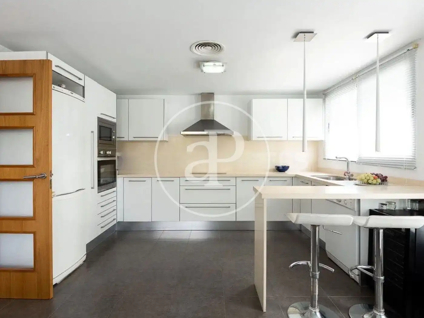 Kitchen of Flat for rent in Bétera  with Air Conditioner, Heating and Private garden