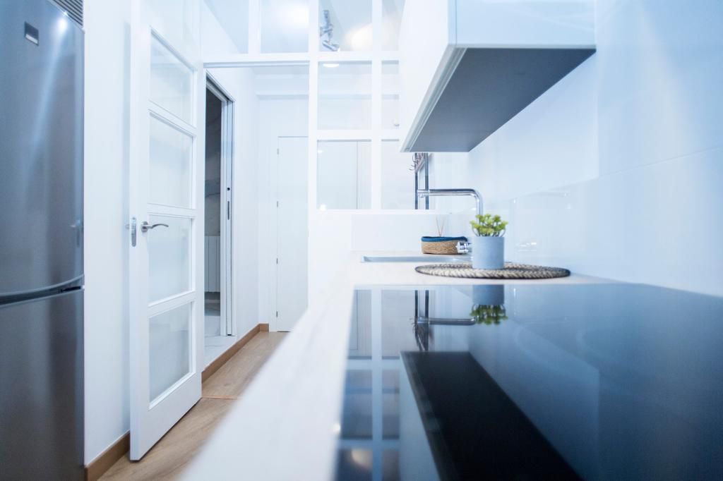 Kitchen of Flat to rent in  Jaén Capital  with Air Conditioner, Heating and Furnished