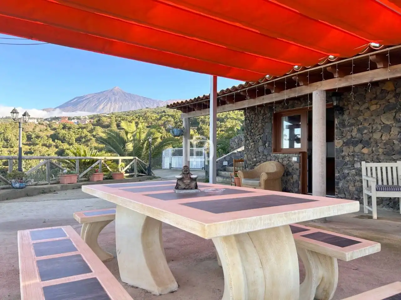 Terraza de Casa o chalet de alquiler en Garachico con Jardín privado, Terraza y Amueblado