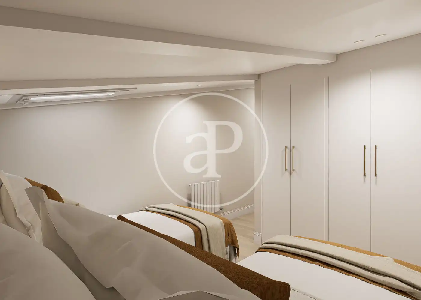 Schlafzimmer von Wohnung zum Verkauf in Madrid mit Klimaanlage, Heizung und Möbliert