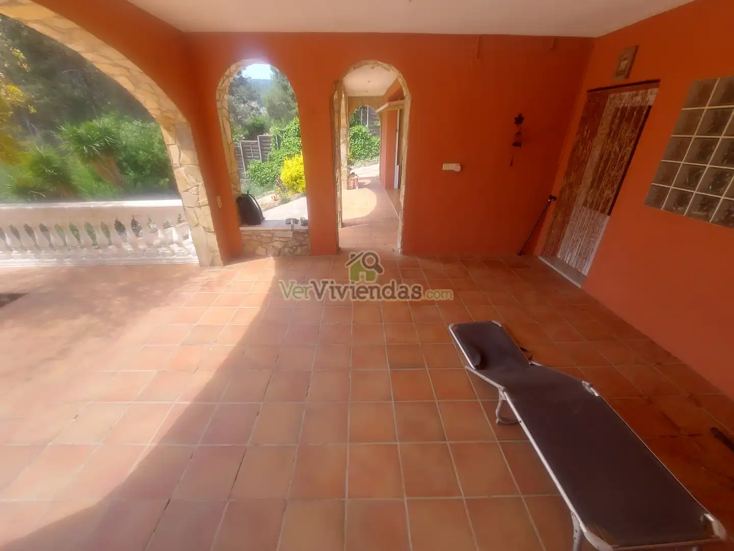 Jardí de Casa o xalet en venda en Vallirana amb Calefacció, Jardí privat i Terrassa