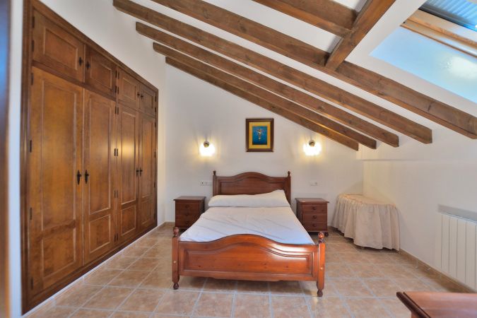 Bedroom of Single-family semi-detached for sale in Montejaque  with Air Conditioner, Heating and Terrace