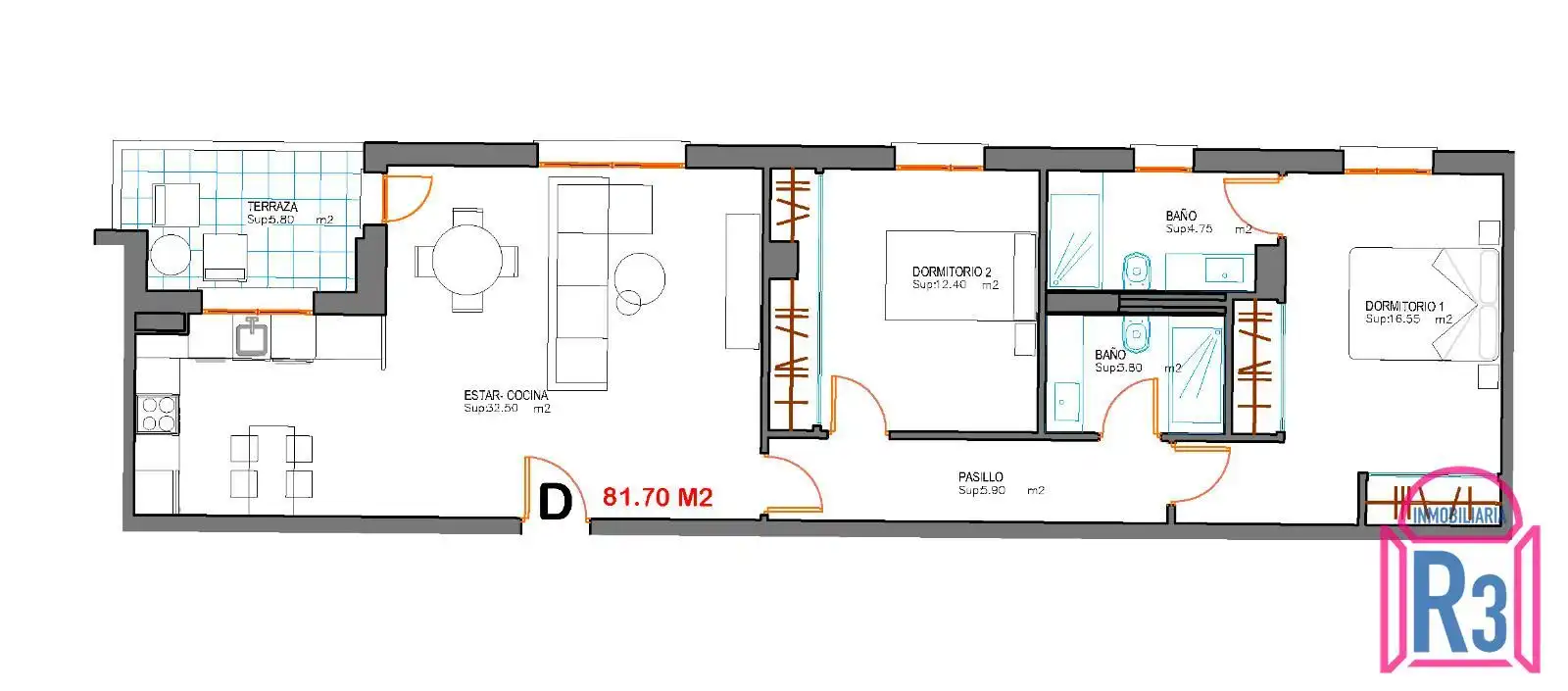 Apartment with pool for sale in Juan Pablo II, imagen 6
