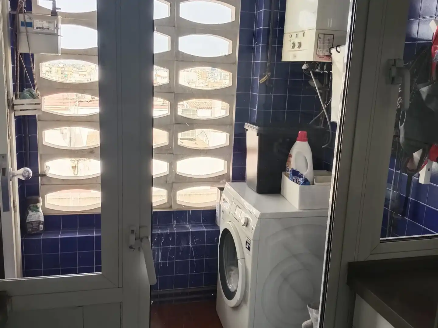 Cocina de Piso de alquiler en Murcia con Aire acondicionado, Calefacción y Amueblado