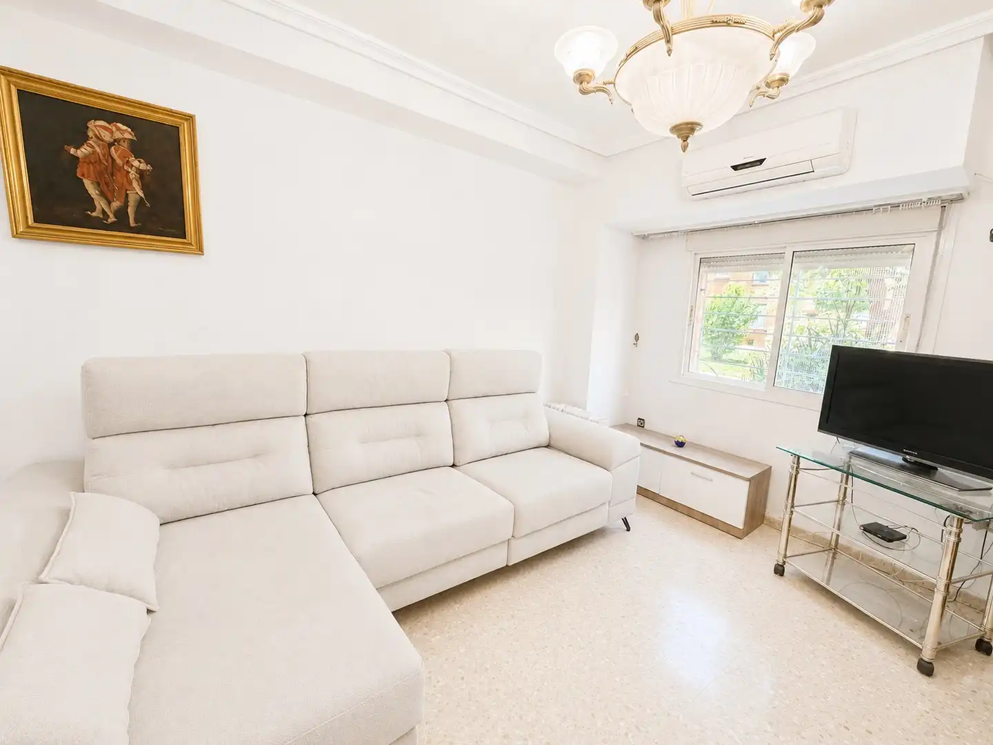Living room of Duplexes for sale in Sevilla  with Air Conditioner and Terrace