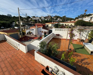 Exterior view of Single-family semi-detached for sale in Mijas  with Air Conditioner, Terrace and Storage room