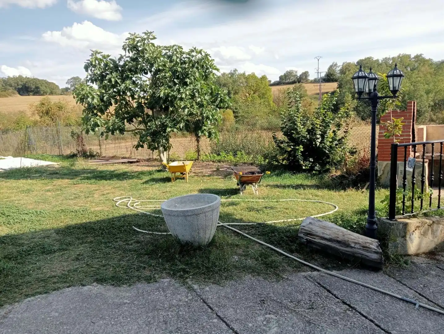 Garden of Houses for sale in Ribera Baja / Erriberabeitia