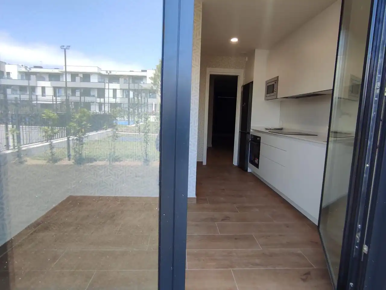 Cocina de Planta baja de alquiler en Santander con Calefacción, Jardín privado y Parquet
