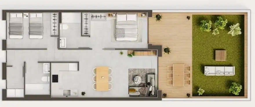 Apartament amb terrassa en venda a Santa Pola ciudad, imagen 24