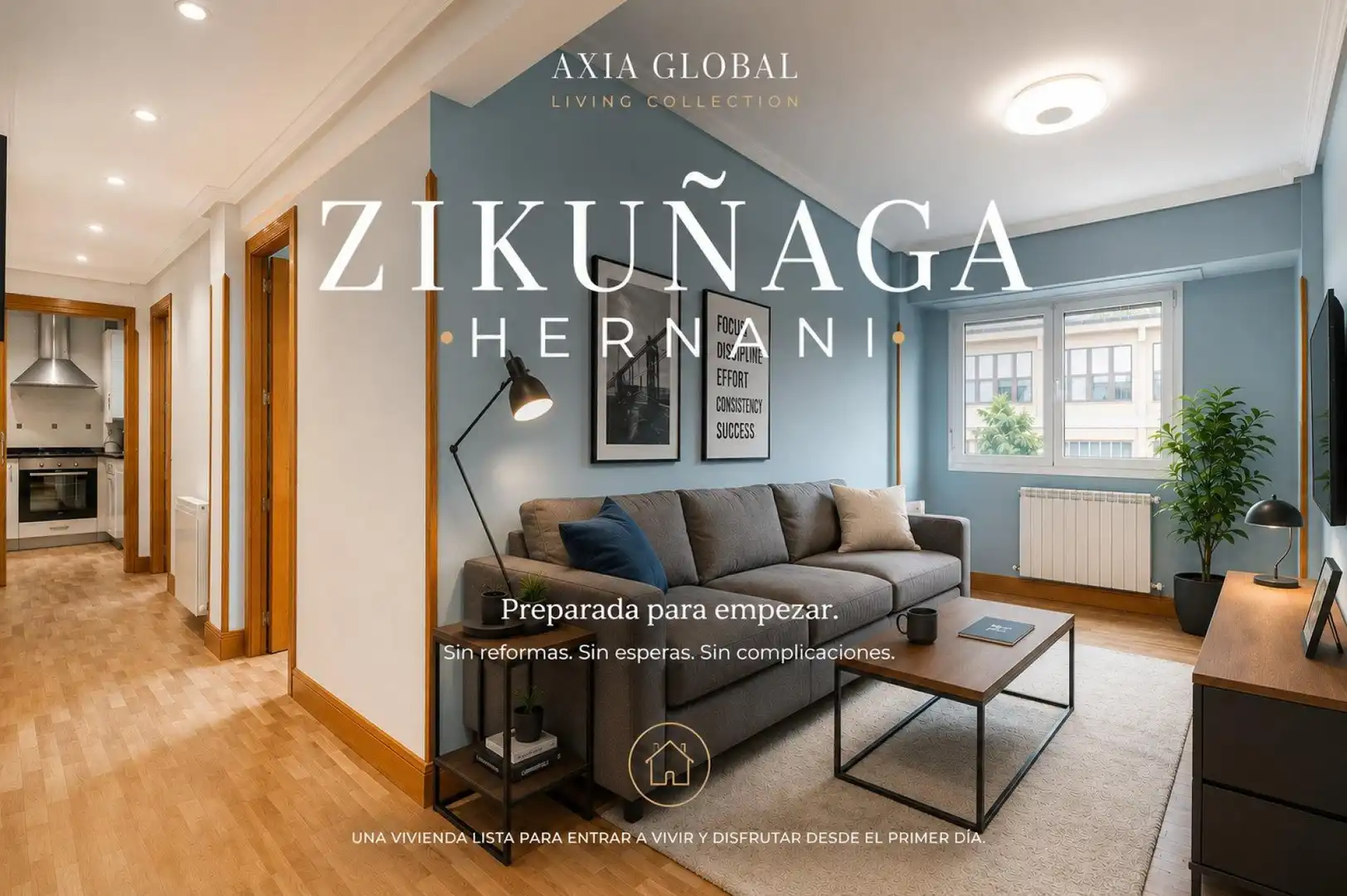 Sala de estar de Piso en venta en Hernani con Calefacción y Balcón