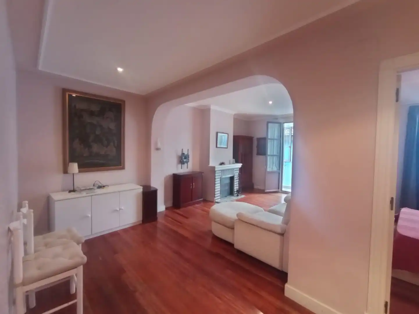 Living room of Flat for rent in Bilbao   with Heating and Balcony