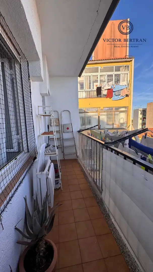Terrasse von Dachboden zum Verkauf in Premià de Mar mit Klimaanlage, Ofen und Balkon