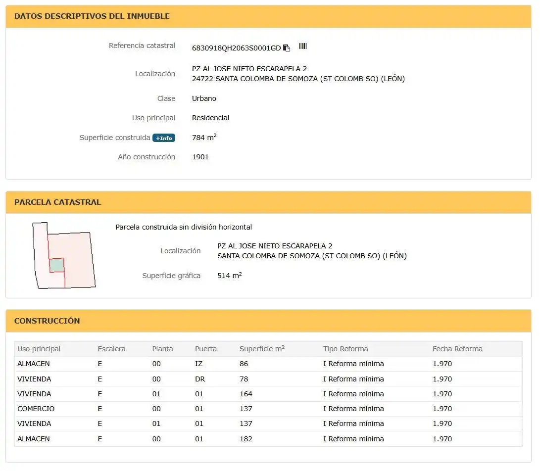 Residencial en venta en Astorga