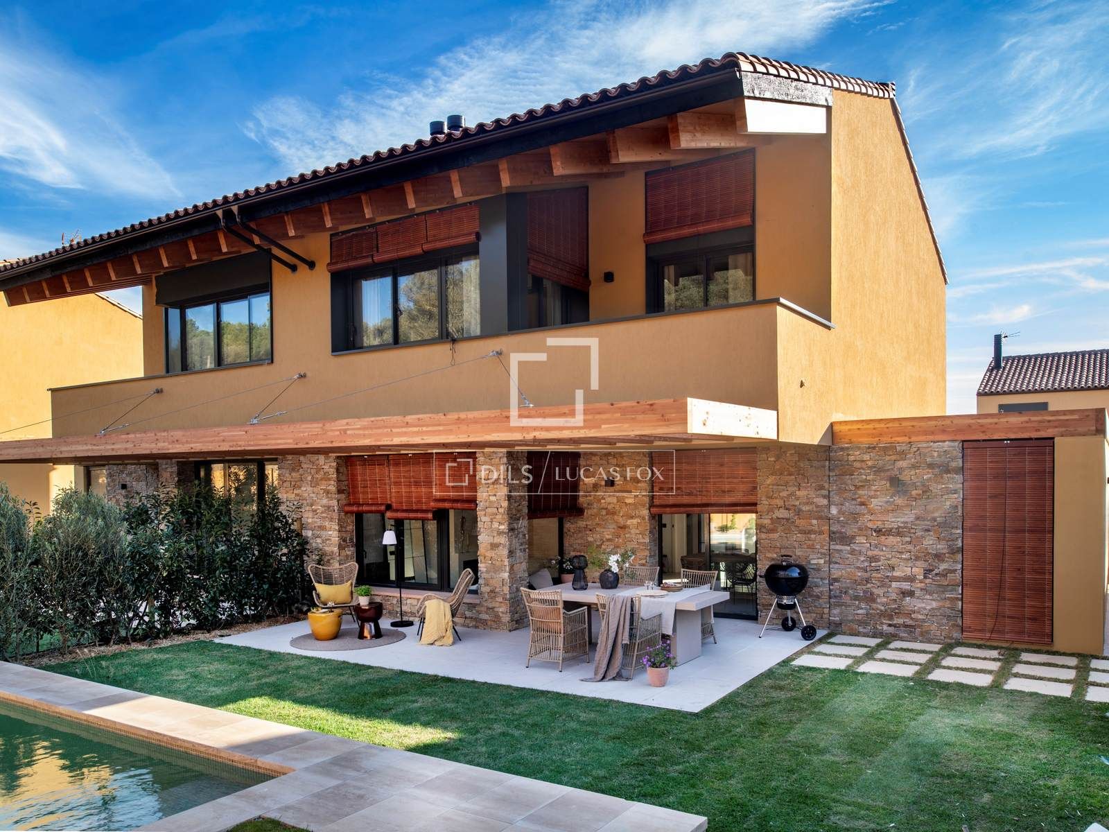 Terrassa de Casa o xalet en venda en Regencós amb Aire condicionat, Jardí privat i Terrassa