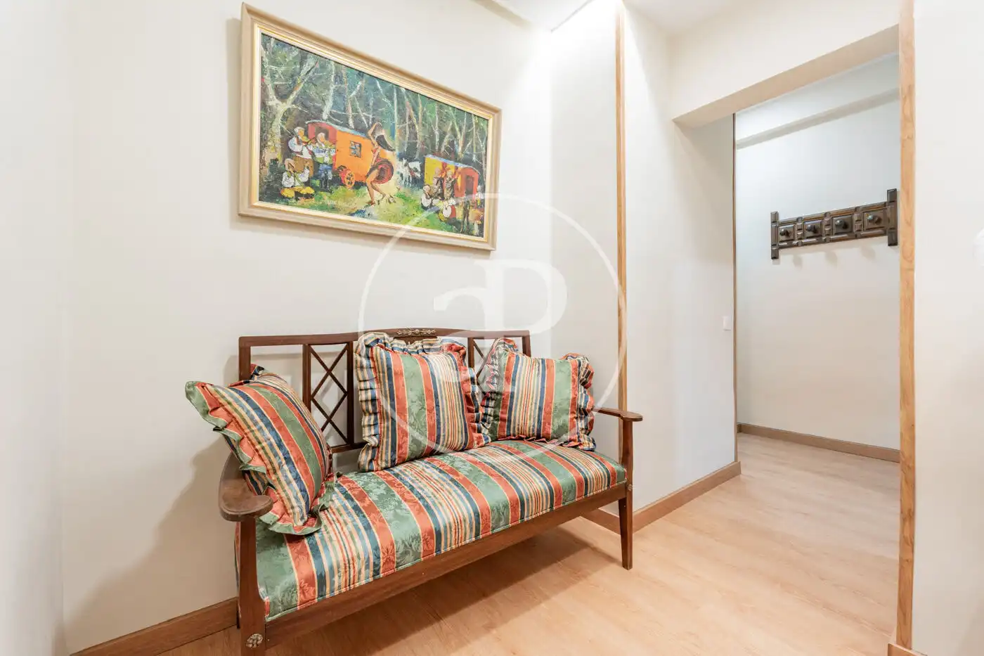 Living room of Flat for sale in Madrid  with Heating, Terrace and Storage room