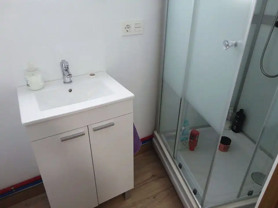 Baño de Casa o chalet en venta en Salas de los Infantes con Calefacción y Jardín privado